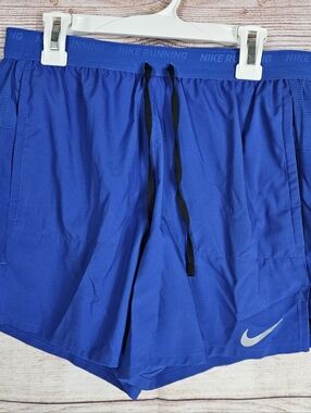 Nike Men's Stride Dri-FIT 5" 2-in-1 Running Shorts Blue FN2992-480 Size Small